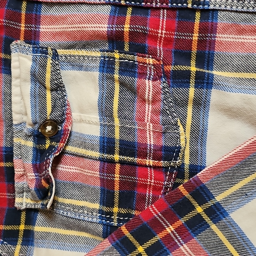 Abercrombie & Fitch Multicolor Plaid Shirt - Picture 9 of 10